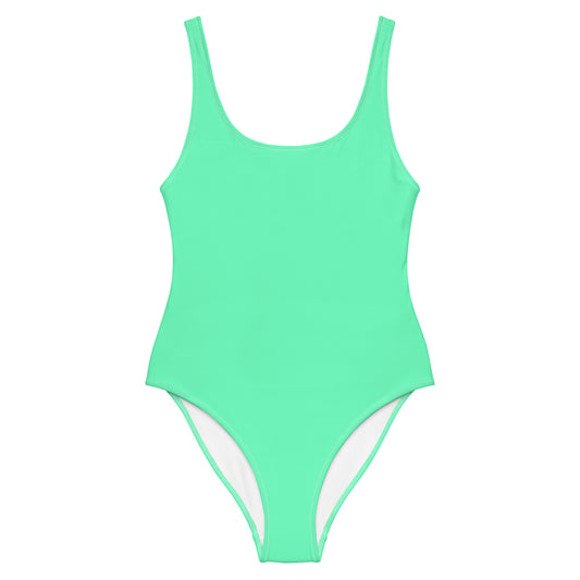 Gulf Green One-Piece Swimsuit